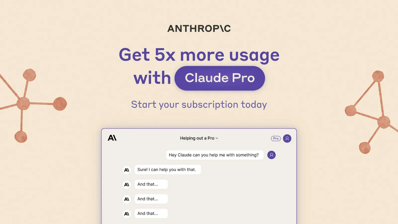 Anthropic quản các gói Claude Max 5X với mức sử dụng gấp 5 lần Claude Pro