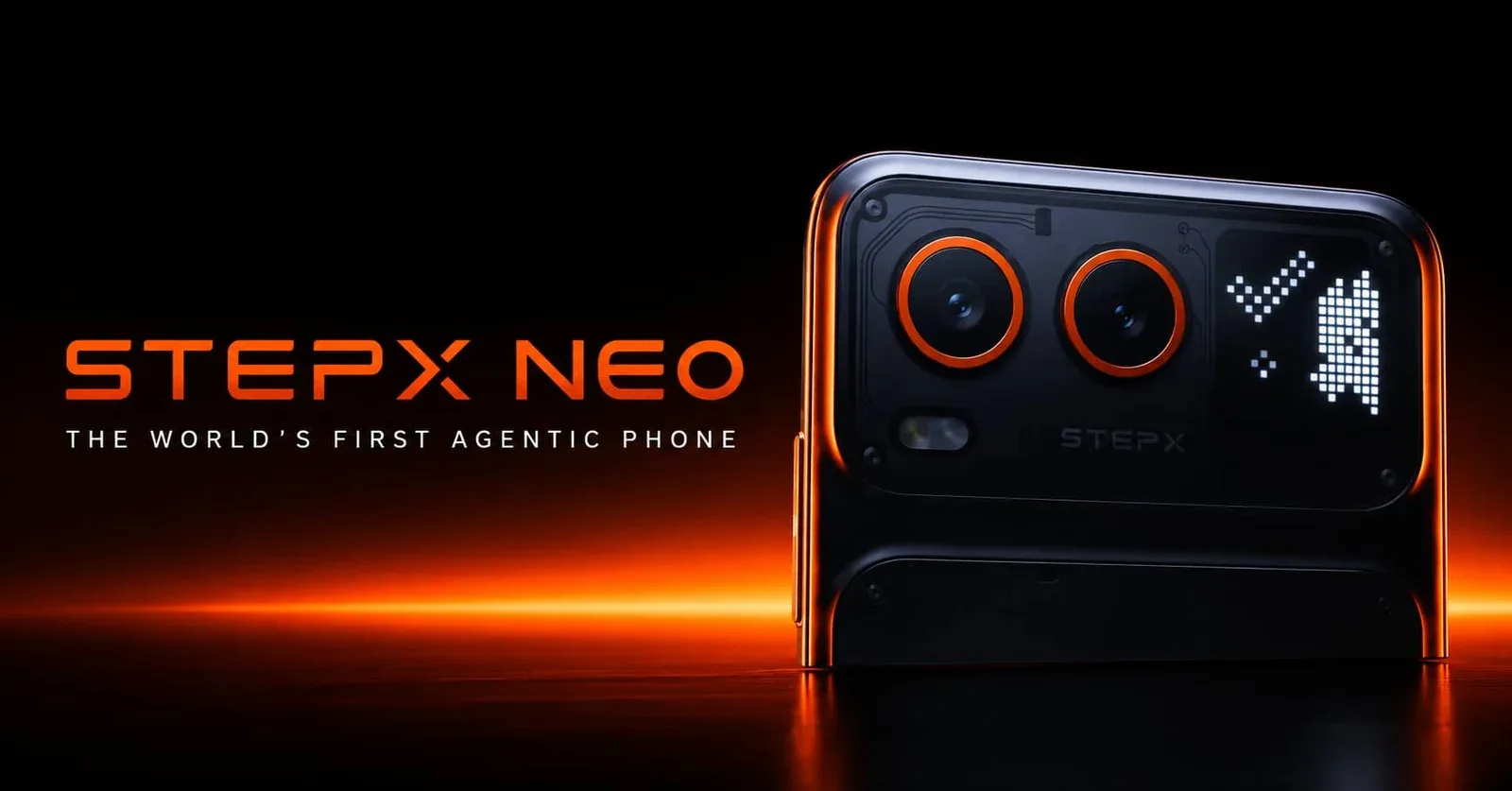 STEPX Neo với màn hình phụ MiniLED ở mặt lưng